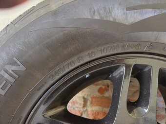 Disky + pneumatiky 4ks 16" - 2