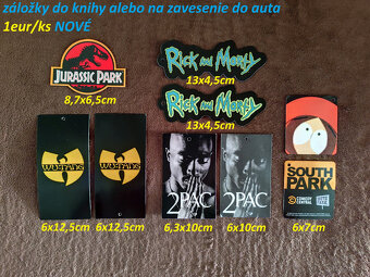 Záložky do knihy, Micro SD karta Samsung, USB kľúč SanDisk - 2