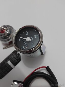 Jawa pionier : Tachometer, Štítok BABETTA VIPÍNAČ,SPÍNAČKA - 2