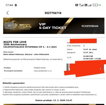 Beats for love VIP bfl - 2