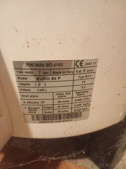 Predám plynový ohrievač vody Qadriga - 2