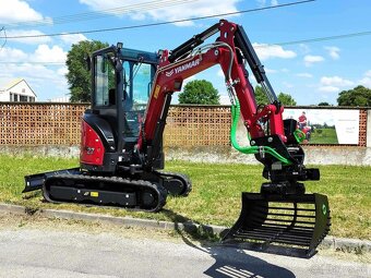 minibager Yanmar ViO27-6 rýpadlo (2,7T) + tilttrotator X04 - 2