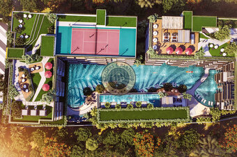 Apartmány The Riviera Beverly Hills, Pattaya-Thajsko - 2