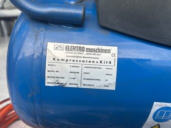 kompresor Elektro Maschinen (model E200/8/24) KIT4. - 2