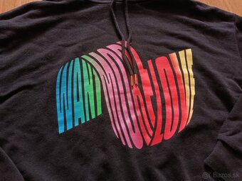 Dámska čierna mikina - 2