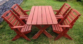 DREVENÝ ZÁHRADNÝ NÁBYTOK - 2