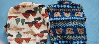 Hrubé mikiny 92 -2ks - 2