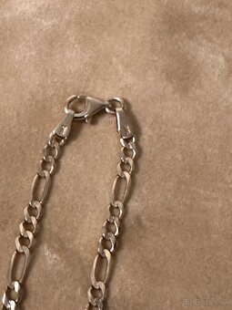 zlata retiazka Figaro 14kt zlato - 2