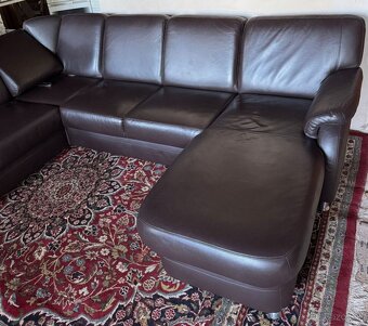 Moderní kožená sedačka do Účka, 4976 - 2