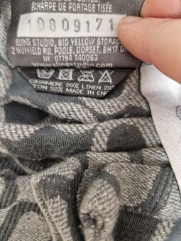 Ring sling šatka na nosenie detí. - 2