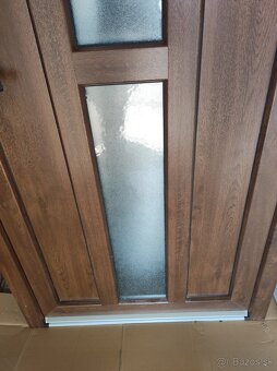 Pvc vchodove dvere Elegance Orech - 2