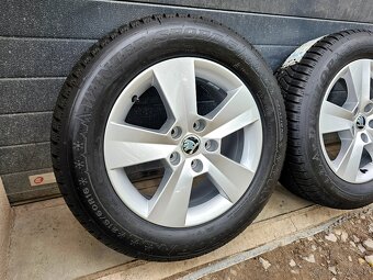 Nová Zimná Sada Škoda Orion 215/60 R16 DUNLOP - 2