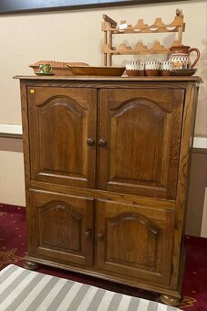 komoda, masiv, v 133cm, s 110 cm, h 54 cm, bazar - 2