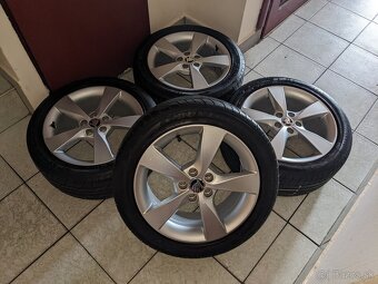 Kolesa 16 5x100 Skoda Fabia Rapid 215/45:16 - 2
