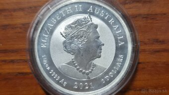 Australian Platypus 2021 1,5 oz investičné striebro - 2