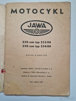 JAWA 250,350 - 2
