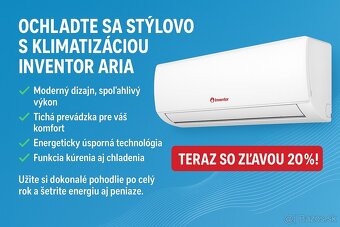 Klimatizácia INVENTOR ARIA 3.5 kWa. - 2
