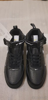 NIKE AIR FORCE 1 MID 07 BLACK. - 2
