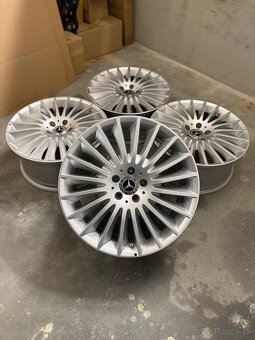 Hliníkové disky 5x112 R19 Mercedes Benz S Class W222 - 2