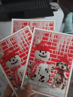 Pohladnice s vianočným motivom - 2