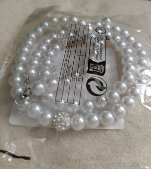 NOVÁ sada perlovéj bižutérie (osobný odber) - 2