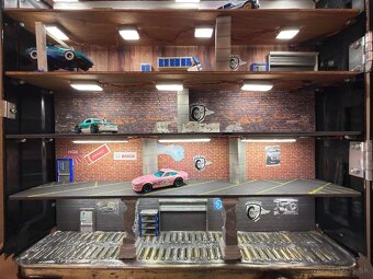 Vitrína pre Hot Wheels, matchbox (1:64) - 2