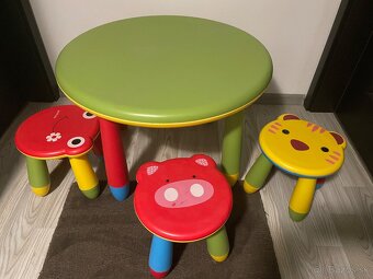 Detsky stolik so stolickami - 2