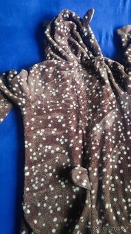 Flisovy overal jelencek 122/128cm - 2