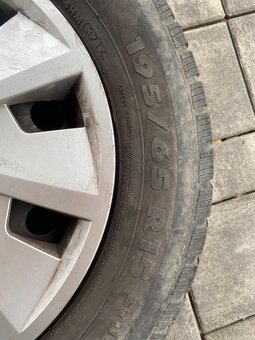 Zimné kolesá disky+pneumatiky - 2