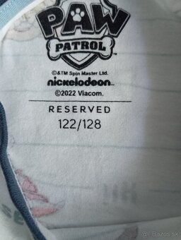 Pyžamko Labkova Patrola v. 122/128 - 2