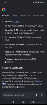 DDR 4 2x 8 GB do notebooku - 2