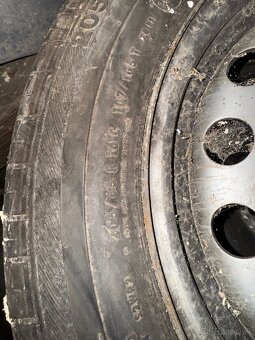 Predám sadu kolies z pneumatikami 5x112 r16 (MB Vito) - 2