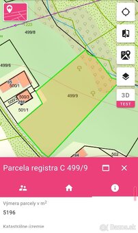 Pozemok 5196 m² v zastavanej časti Slatinské Lazy - 2