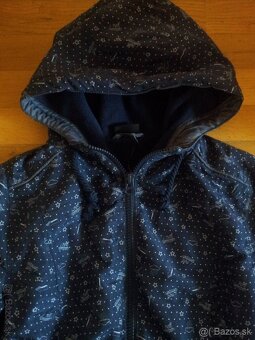 Nova tmavo modra bunda parka - 2