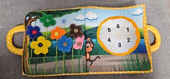 Montessori látková kniha Piqipi - 2