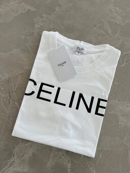 Celine tričko biele s nápisom - 2
