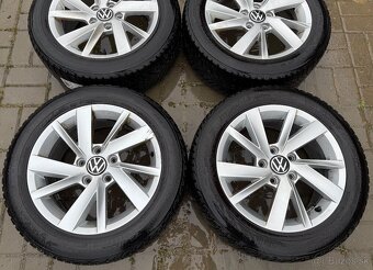 Volkswagen Alu zimná sada 5x112 R16 Contintal  205/55 R16 H - 2