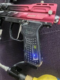 Paintball spyder so zásobníkom a 2x fľaša - 2