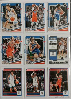 Kartičky NBA - Oklahoma Thunder (101 kariet) - 2