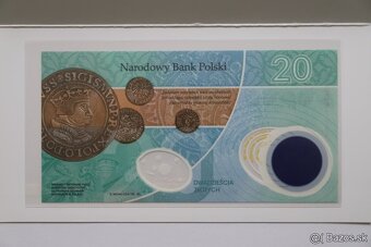 Unc bankovka Poľsko (plastová, vo foldri) - 2