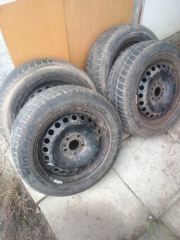 Plechové disky,zimné pneu - 2