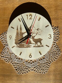 Laserove vypaľovanie do dreva - hodiny - 2