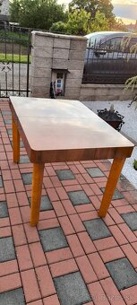 Retro jedálenský  stôl - 2