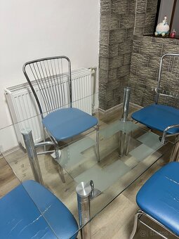 Jedálenský stôl so stoličkami - 2