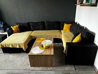 Sedacia súprava v tvare U - 2