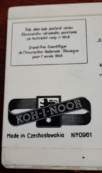 Logaritmické starožitné pravítko - 2