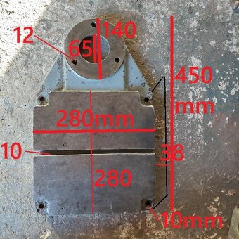 Platňa pod vrtacku - 2