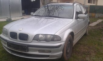 BMW E46 Touring-Zadne lave dvere - 2