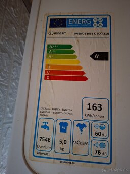 Práčka Indesit - 2