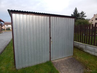 Plechová garáž 3x5m - 2